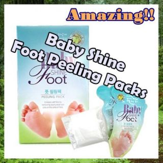 Foot Care / Beauty Baby Shine Foot Exfoliation Peeling Mask Pack
