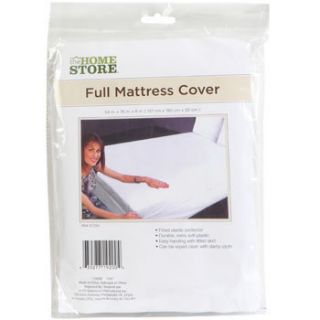 FULL SIZE MATTRESS COVER Durable Extra Soft Plastic Fitted Protector