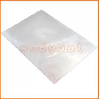 XL Full Page Fresnel Magnifier Magnifying Lens Sheet