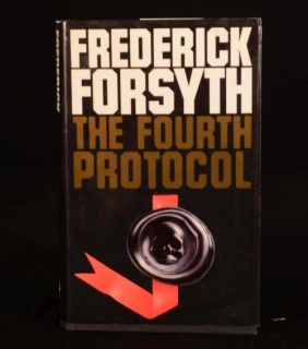 1984 The Fouth Protocol by Frederick Forsyth First Edition Second