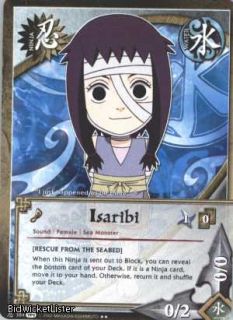 on is n 384 parallel foil isaribi c naruto card