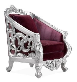  Luxury Living Room Sofa Set Rococo Neoclassical Furniture 3 PC