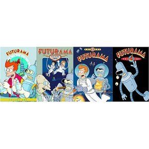 Futurama Volume 1 Through 4 Set Plus 4 Movies