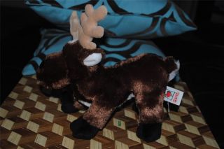 Ganz Webkinz Christmas Reindeer Plush Reindeer Stuffed Animal 10 Cute