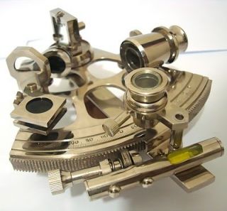 Russian FREIBERGER Nautical Sextant solid brass nautical sextant
