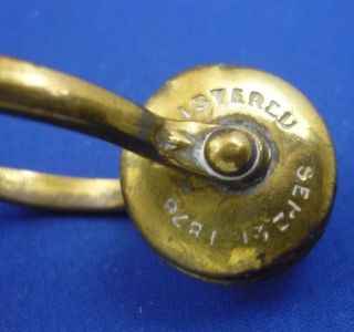 Victorian c1876 Fyfes Patent Skirt Lifter with Highland Thistle Motif