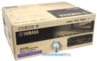 RX V571 Yamaha Home Theater AV Receiver Audio Video Tuner iPod Brand