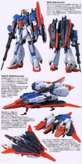 60 PG MSZ 006 Zeta Gundam A.E.U.G. Model Kit Bandai Perfect Grade