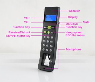 Skype USB Phone Telephone Internet Handset for PC VoIP