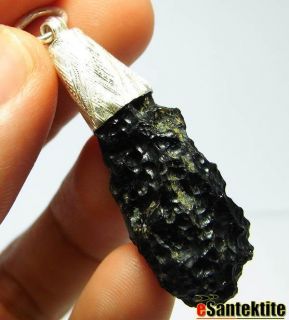 New Pendant Necklace Tektite Meteorite HM001