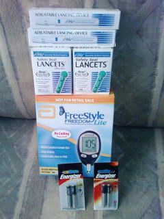 Nice Lot Freestyle Freedom Lite Meter with EXTRAS