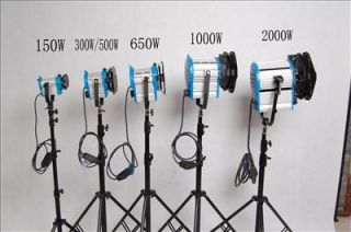 650W Fresnel Tungsten Light Continuous Light Film Video Studio Light