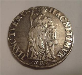 1696 netherlands friesland 3 1 2 gulden silver coin