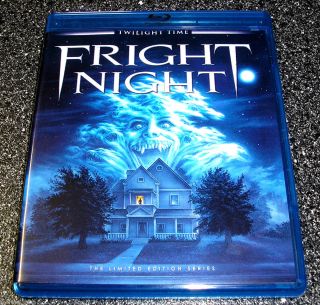 Fright Night 1985 Version Blu Ray Twilight Time Limited Roddy McDowall