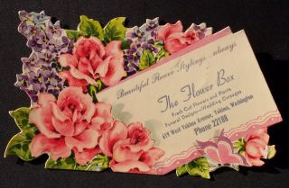 1940s Flower Box Funeral Design Wedding Yakima WA Blot