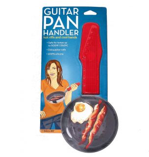 Gama Go Guitar Pan Handler Red Silicone Handle Holder