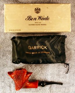 VINTAGE GARRICK SII PIPE   NEW OLD STOCK INSIDE THE ORIGINAL BOX
