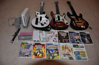 Wii Game System with Games and Accessories