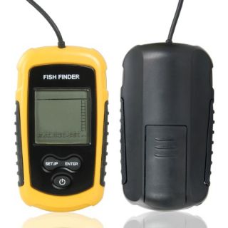 Fish Finder 100M Portable Fish Locator Sonar Sensor Alarm Beam