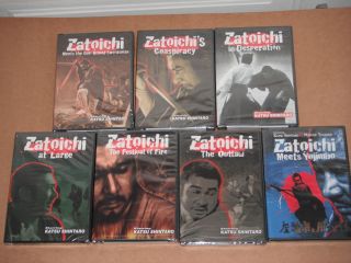 Zatoichi DVD Collection 7 Movies from Animeigo New R1 737187004582