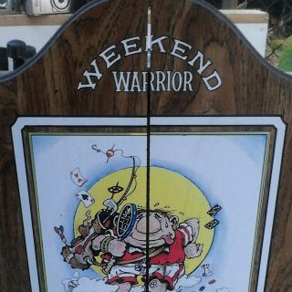 Gary Patterson Weekend Warrior Dartboard Cabinet Set