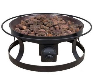 Outdoor Patio Firepit Propane Gas Camping Camp Fire Pit Del Rio Camp