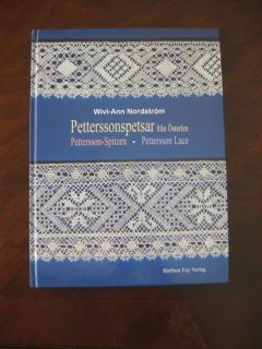Pettersson Lace   Swedish Bobbin Lace Book by    Folk