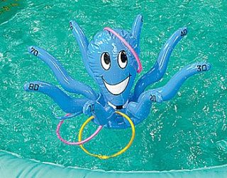 NEW ~ OCTOPUS RING TOSS GAME pool LUAU PARTY birthday Carnival