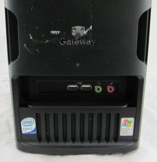 Gateway E 4620D Desktop PC Intel Core 2 Duo E4500 2GB RAM 80GB Hard