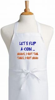 our funny cooking aprons are perfect in the kitchen or on the grill