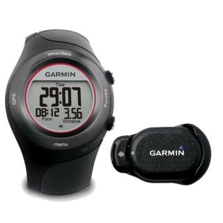 Garmin Forerunner 410 GPS Sports Watch with HRM Bundle