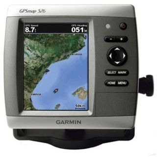 Garmin GPSMAP 526 5 Marine GPS Chartplotter System W/SD Card Slot