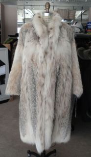 Canadian Lynx Fur Coat Pre Owned