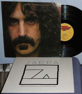 FRANK ZAPPA & MOTHERS OF INVENTION 5 LP LOT MOSTLY NM NR Check Photos