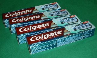  Colgate Maxclean Smart Foam Whitening Toothpaste 6 oz Each New