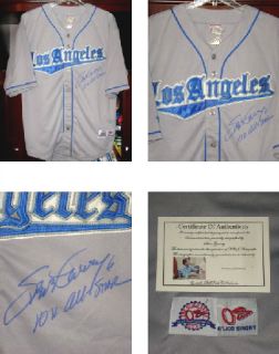 Steve Garvey Autographed Jersey Dodgers w Proof