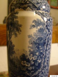 Franz Anton Mehlem Royal Bonn 19th Century Vase Decor Flamand Delft V