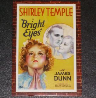 Shirley Temple 2009 Donruss Americana Movie Poster Swatch Card Bright