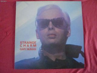 Gary Numan Strange Charm LP 1986 UK Prt NUMA1005 1st A1 B1 Lyric Inner
