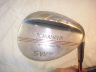 RARE Unique Gary Player Tomahawk 60 Sand Wedge by Chico Miartuz 36