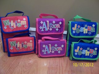 Eco Friendly Lunch Bag Personalized Insulated Expandable Boys