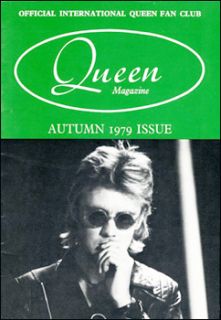 Queen Summer 1979 Fan Club Magazine Freddie Mercury