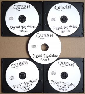 Queen Complete Royal Rarities Collection Very RARE 5 CD s Set RARE 86