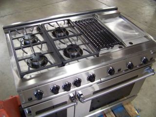  Griddle Grill 4 Burners Gas Range RGS484GG 52 Off MSRP