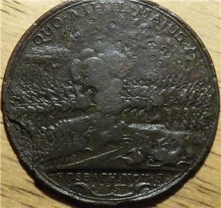 1757 Frederick The Great Prussia Medal Battle of Rossbach Very Large