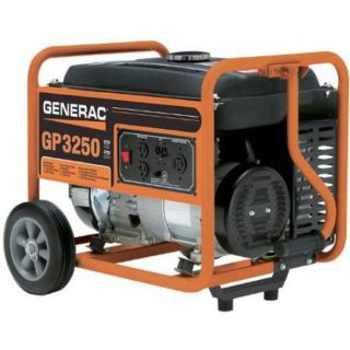  GP Series 3250 3750 Watt Portable Gas Powered Generator With Wheel Kit