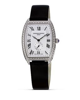  937 Frederique Constant Art Deco FC 235M3TPV6 Stainless Diamond Watch