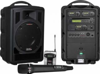Galaxy Audio as TV8 Traveler 8 Wireless Speakers Portable PA System 50