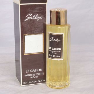 Vintage Le Galion Sortilege 2 oz Parfum de Toilette