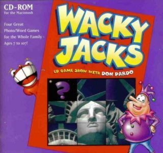 Wacky Jacks The Family Game Show MAC CD race against clock photo word